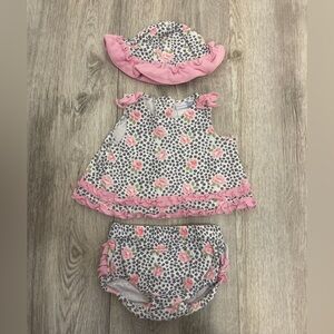 Vitamins Baby 3 Month Girls Outfit With Hat